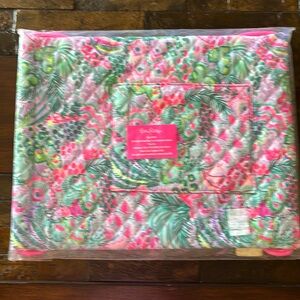 Lilly Pulitzer Quilted Workout Bag